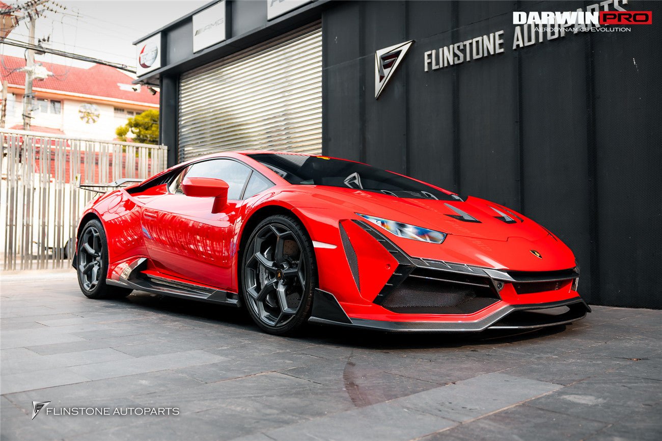 2015 - 2025 Lamborghini Huracan LP610 & LP580 & EVO & Tecnica BKSSII Style Front Bumper